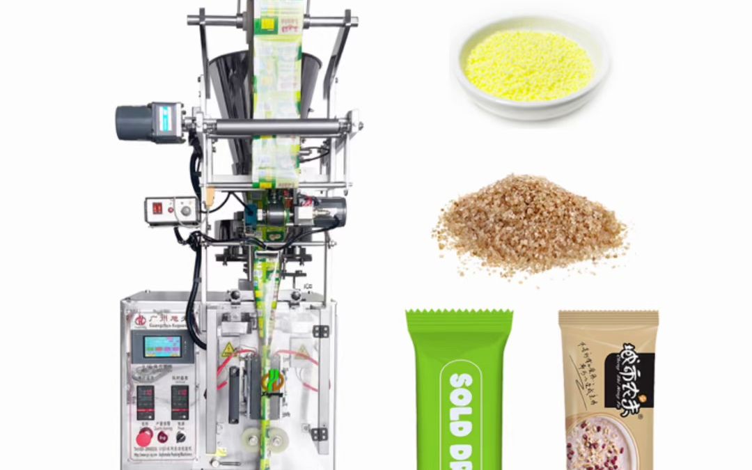 背封顆粒包裝機顆粒包裝機圓角顆粒包裝機沖劑小丸碎茶顆粒全自動包裝機包裝機設(shè)備包裝機廠家廣州包裝機可自動完成填制袋封合打碼切斷出成品等一系列操作